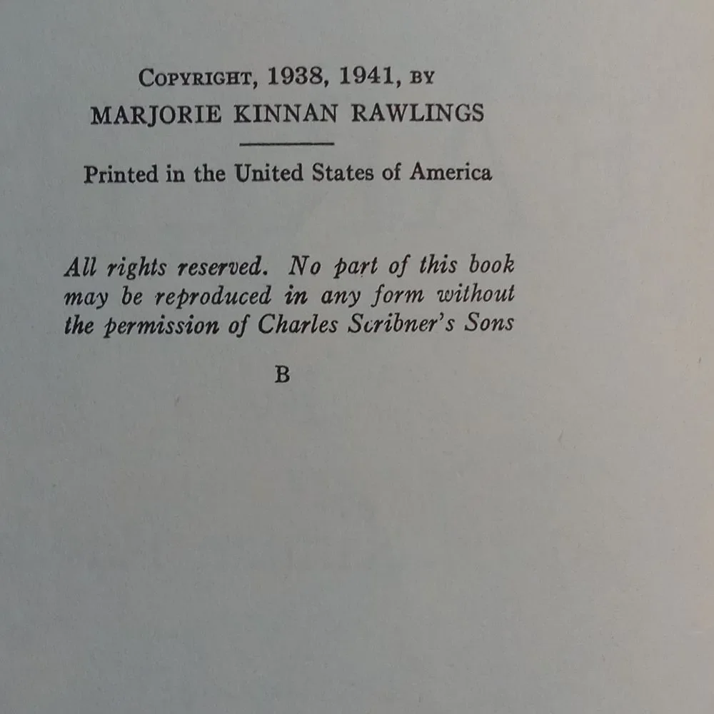 The Yearling: School EditionRawlings, Marjorie‎ Kinnan1941